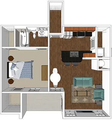 The Oak Floor Plan