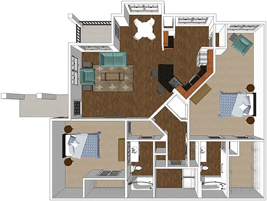 The Laurel Floor Plan