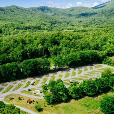 Devils Backbone Camp near Crozet VA