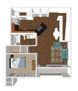 Birch 1 bedroom Apartment for rent in Crozet
