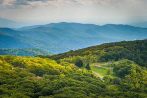 Blue Ridge Mountains in Crozet Virginia