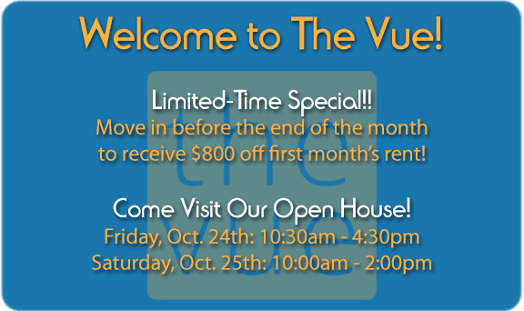 The Vue Fall Promotions!